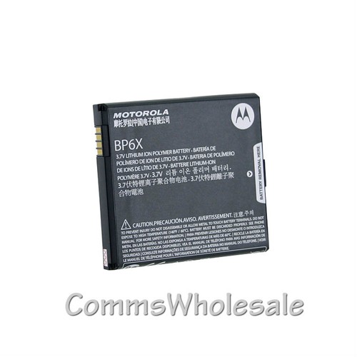 Genuine motorola bp6x battery - genuine,